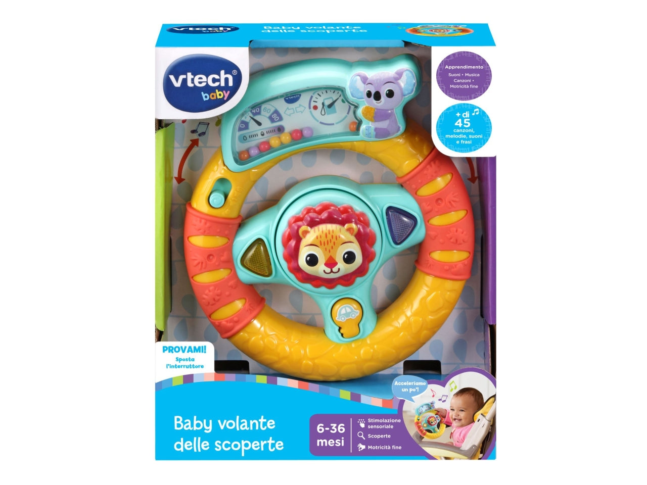 Baby volante delle scopert