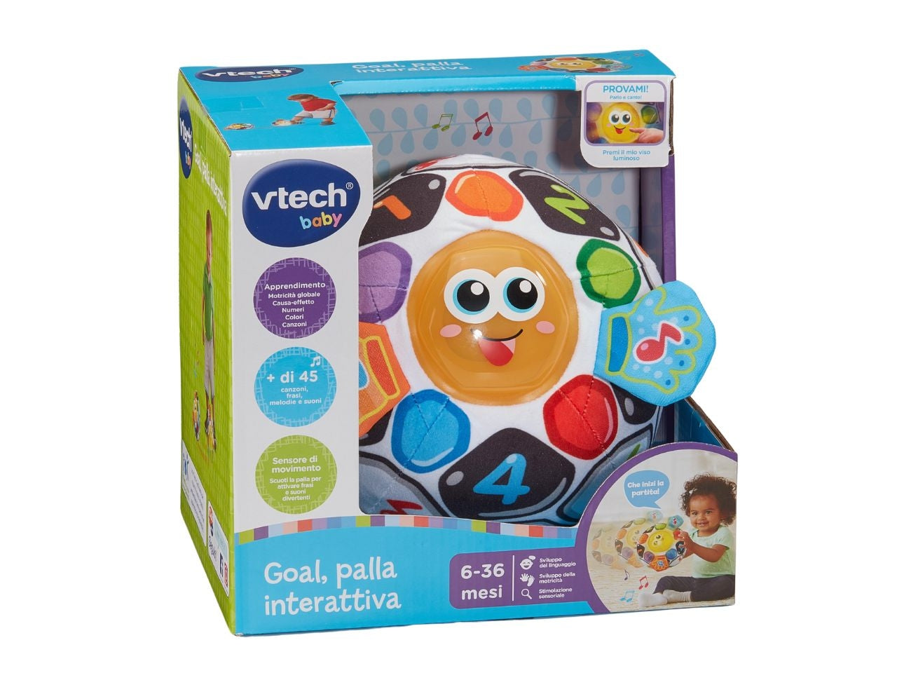 Goal, palla interattiva