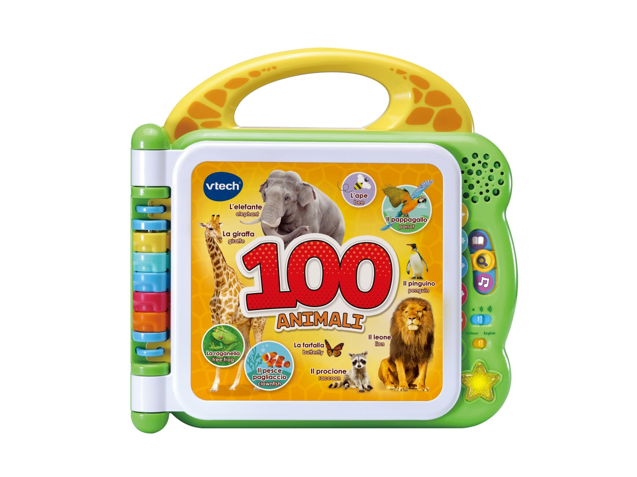 Libro illustrato bilingue - 100 animali