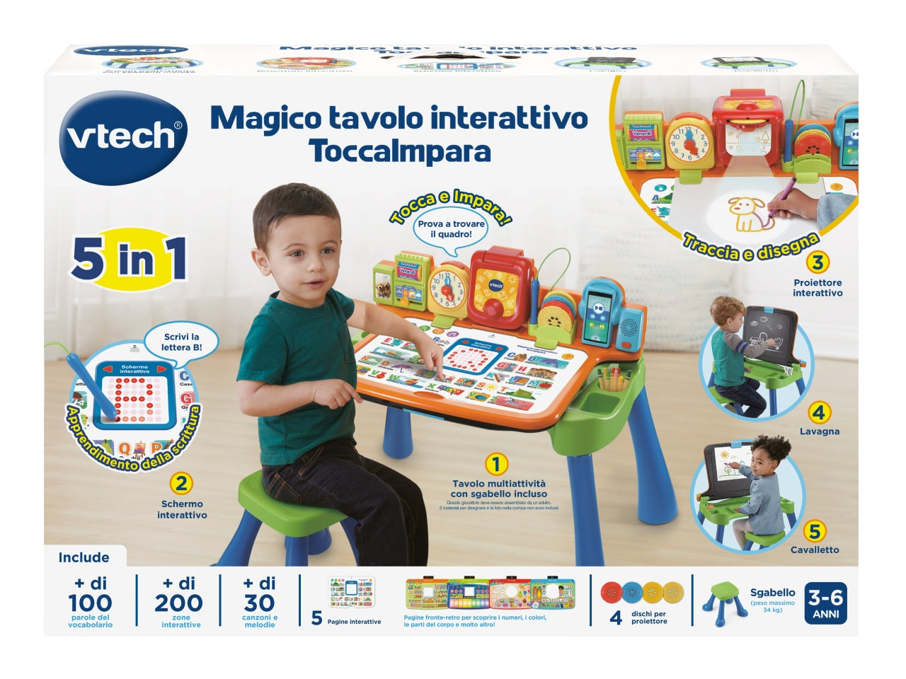 Magico tavolo interattivo toccaimpara