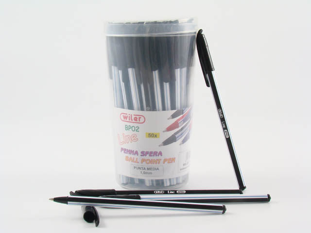Penna sfera line 1,0mm 50 pezzi nero