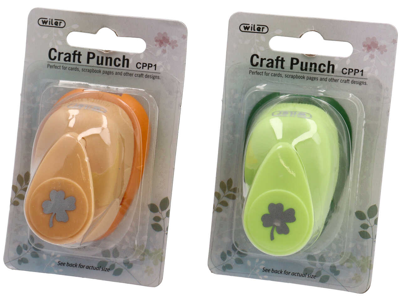 Fustella piccola per carta CPP122 sagoma quadrifoglio 15 mm - Willer