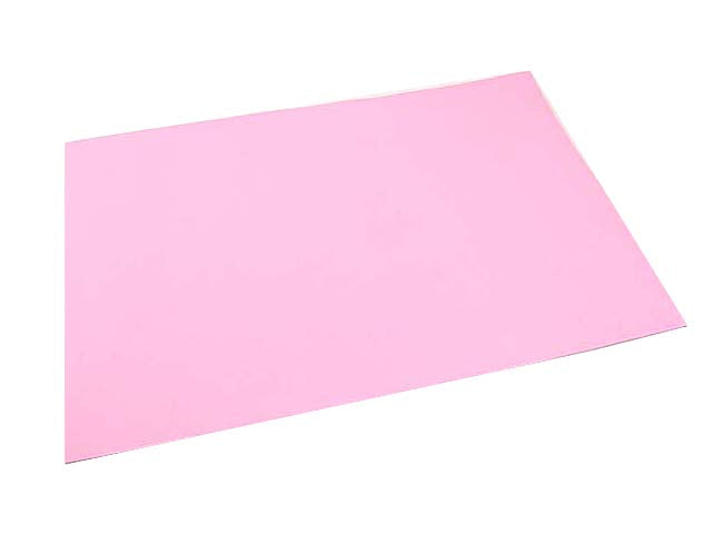 Gomma crepla wiler foglio eva foam, gomma espansa rosa 40x60cm 2 mm