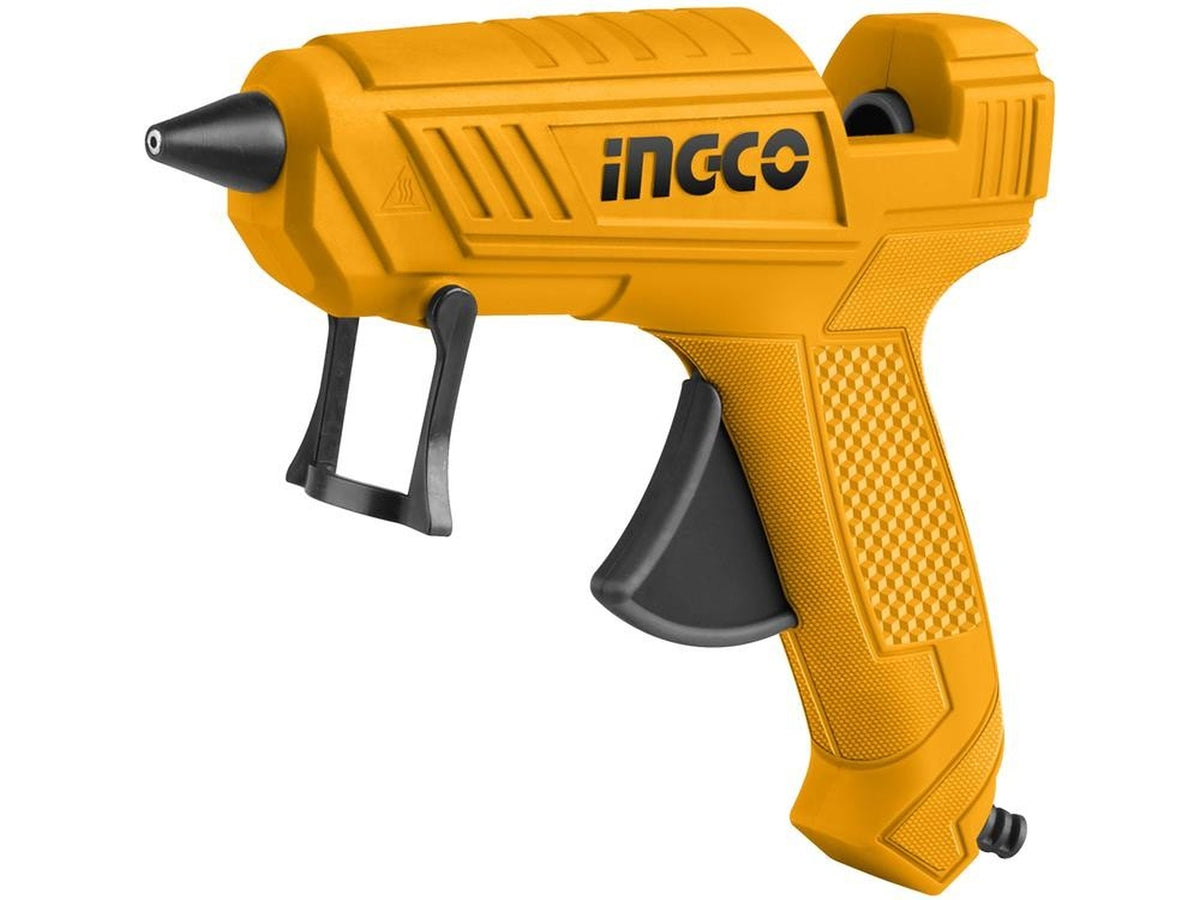 Pistola termocollante Ingco, 100W, con 2 stick di colla: perfetta per fai da te e bricolage