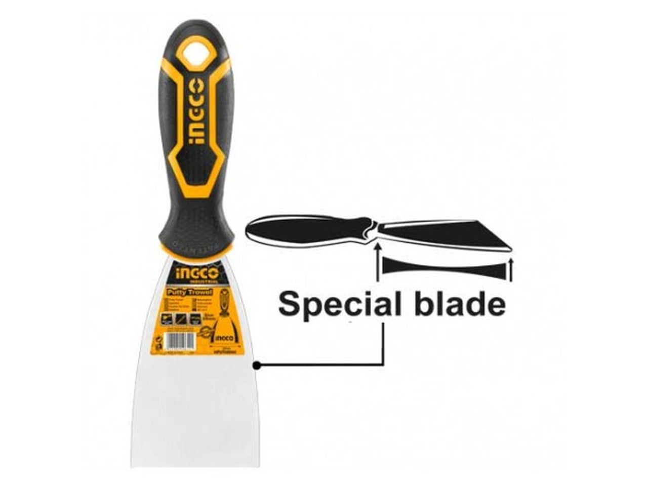 Spatola da 40 mm con manico