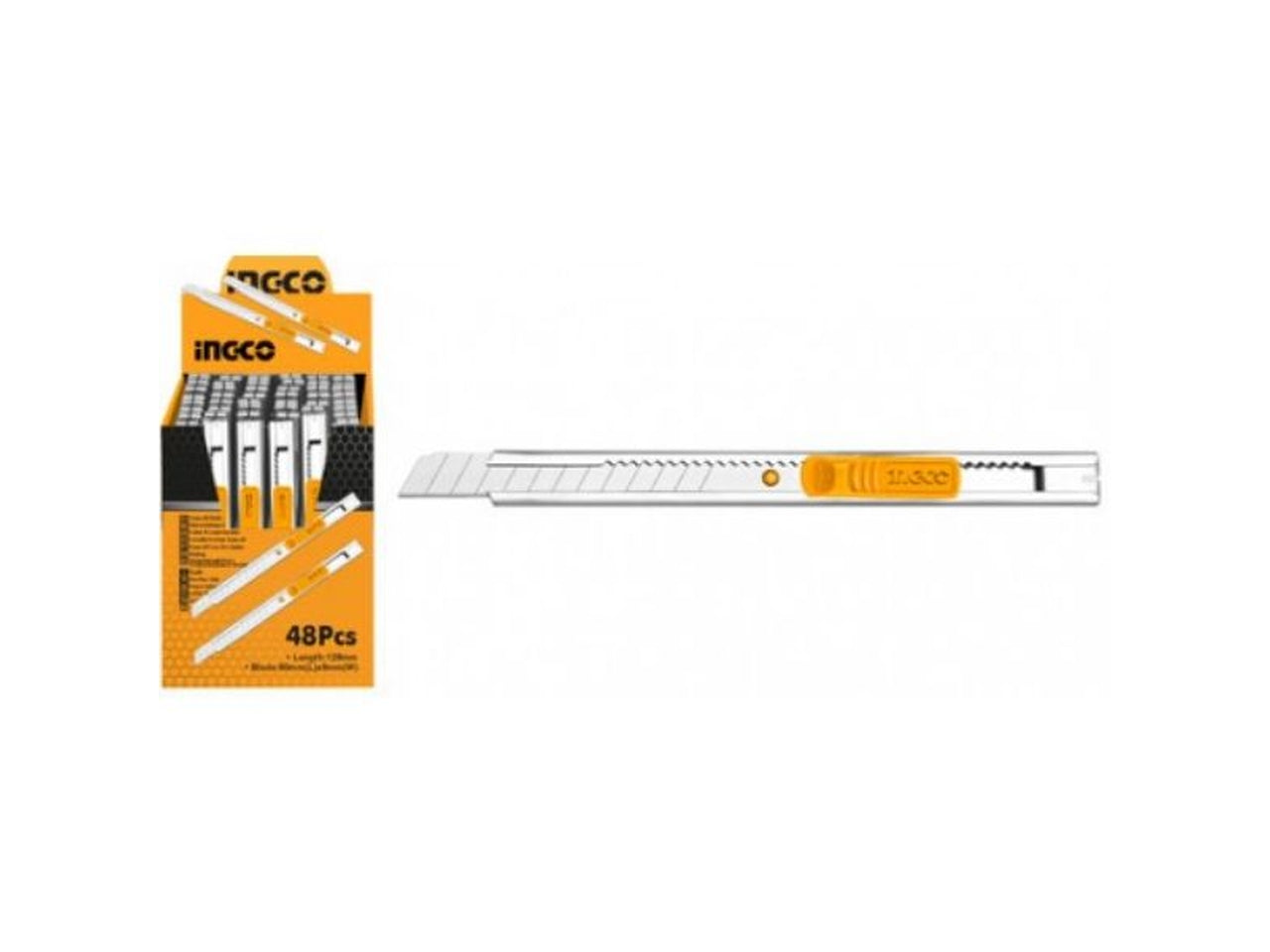 Cutter inox con lama da 9x80mm