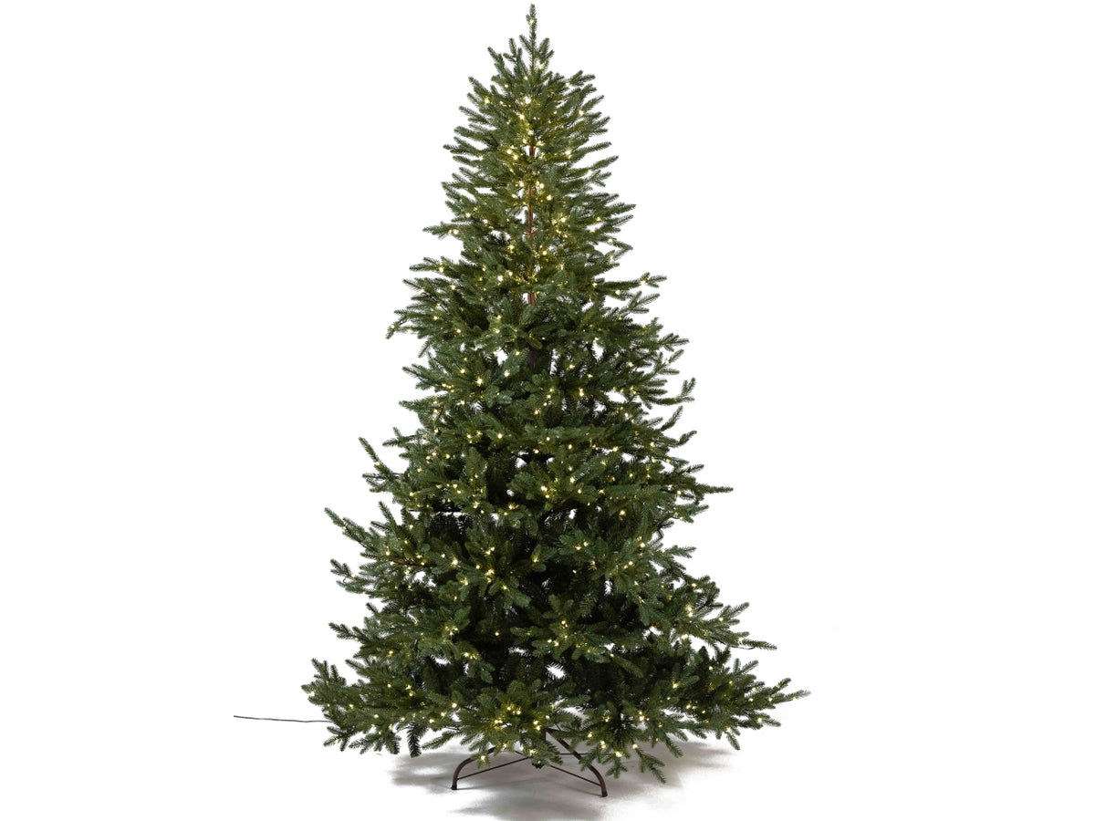 Albero di natale santa cruz 2000led 210cm diametro148cm 1138 rami $