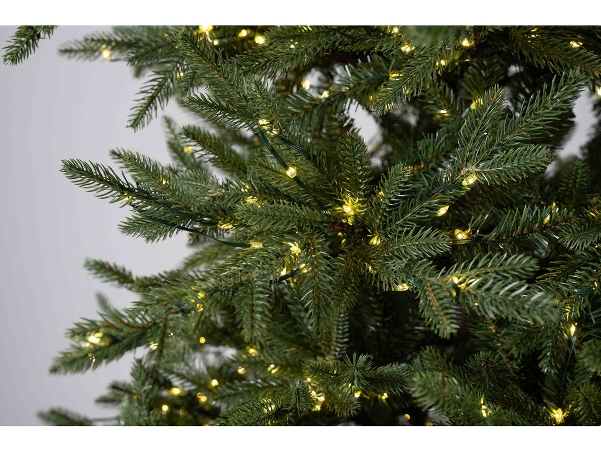 Albero di natale santa cruz 2000led 210cm diametro148cm 1138 rami $