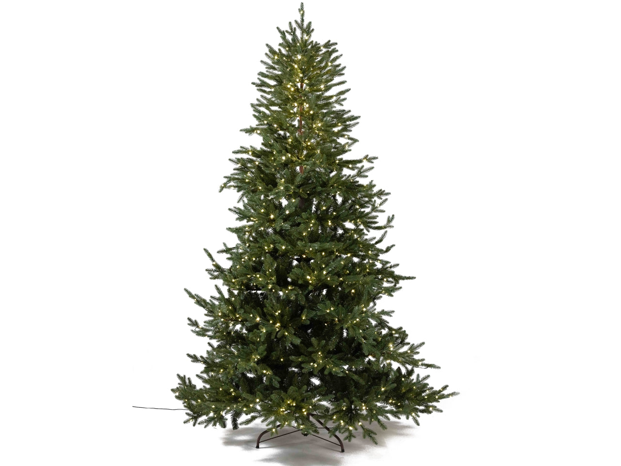 Albero di natale santa cruz 3150led 270cm diametro 183cm 2256 rami $
