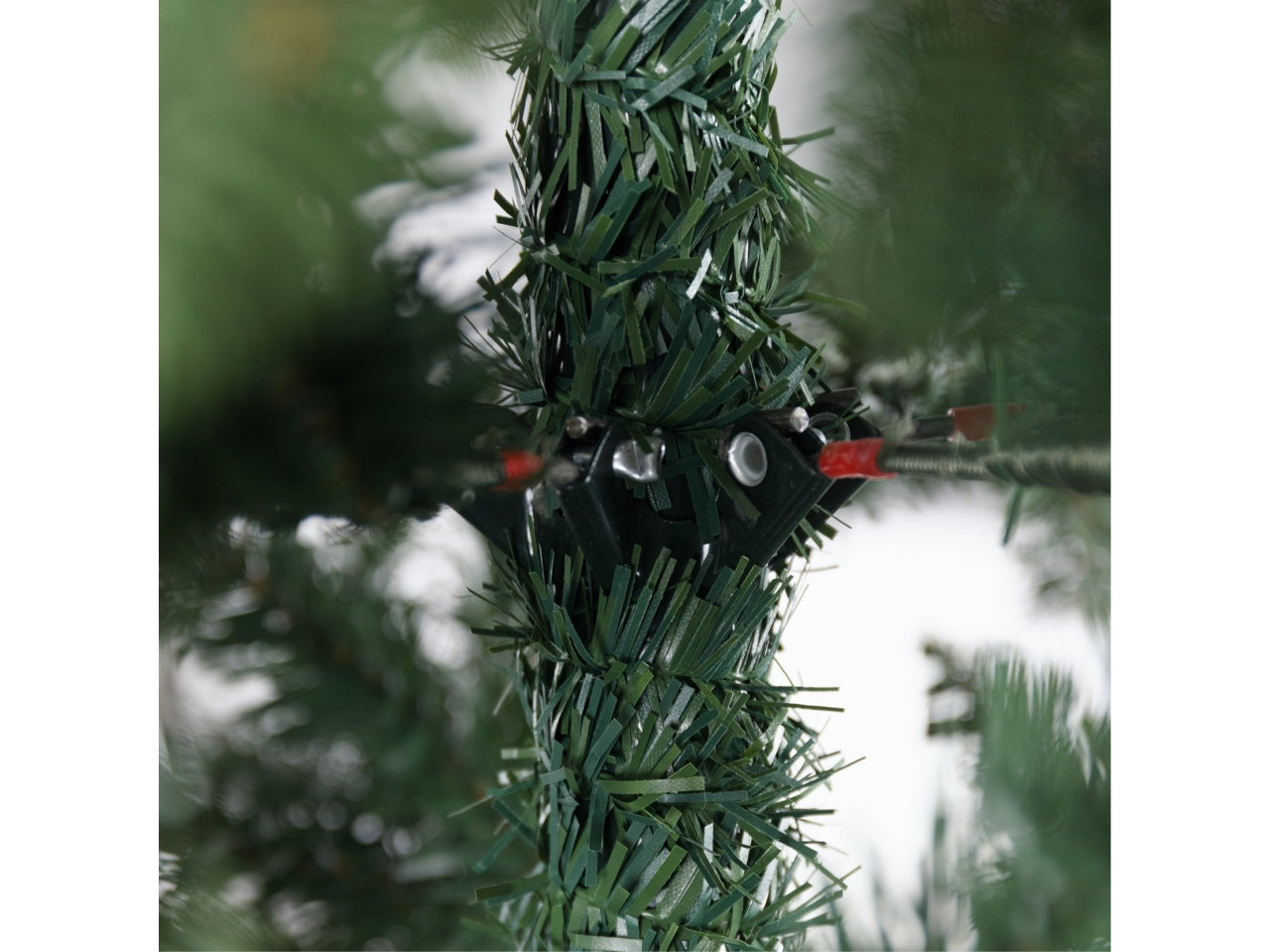 Albero valtellina 240cm diametro 80cm 1198rami, montaggio ad ombrello