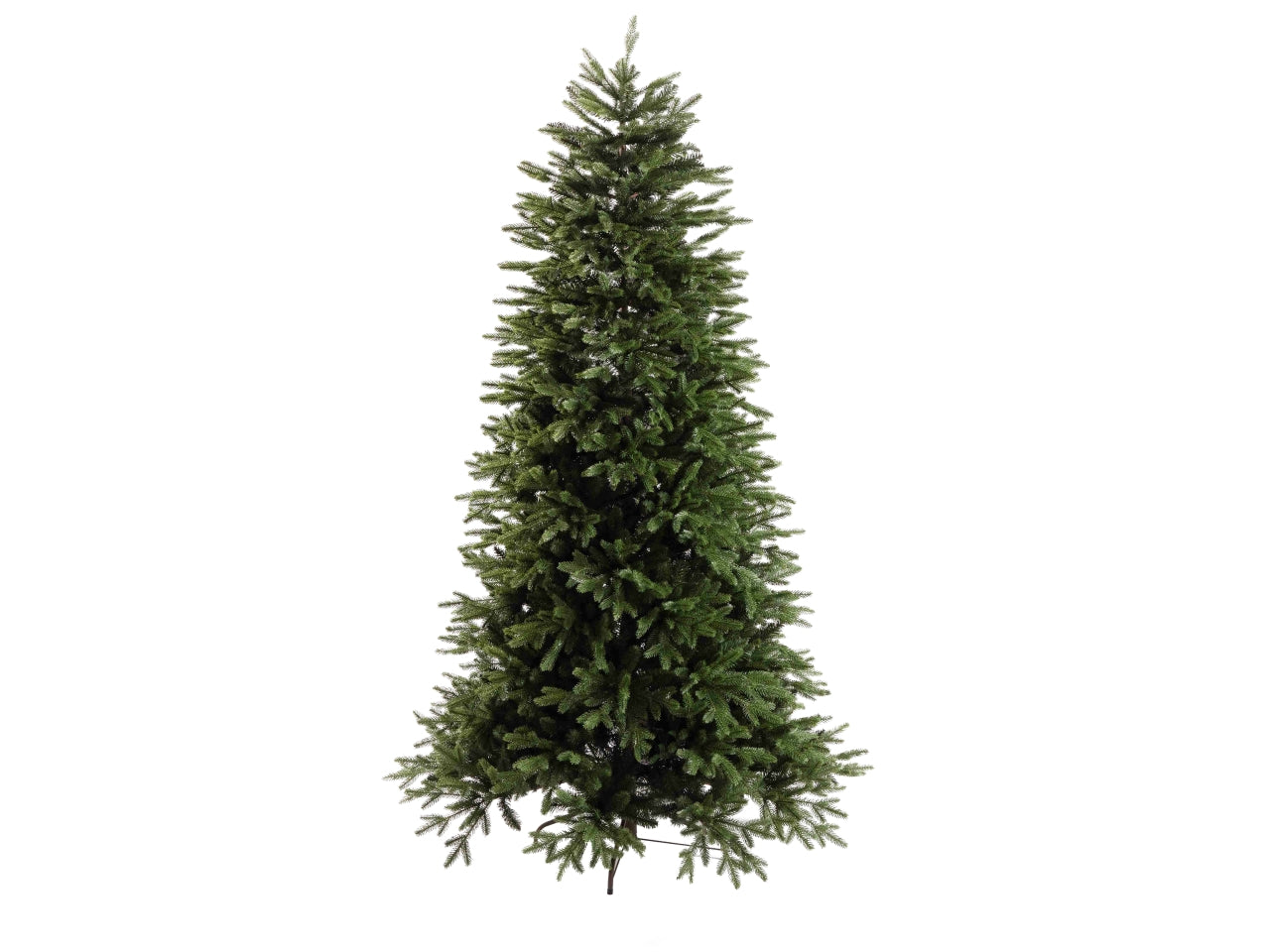 Albero cocolicchio 210cm diametro 125cm 1316 rami, montaggio ad ombrello