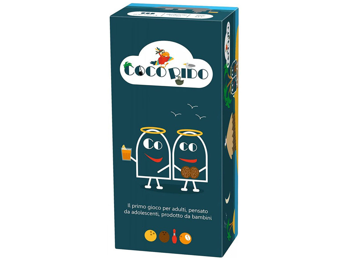 Coco Rido 2 versione 2,0, Gioco da Tavolo per Adulti con Humor Nero, per 3-10 Giocatori, dai 18 Anni in su