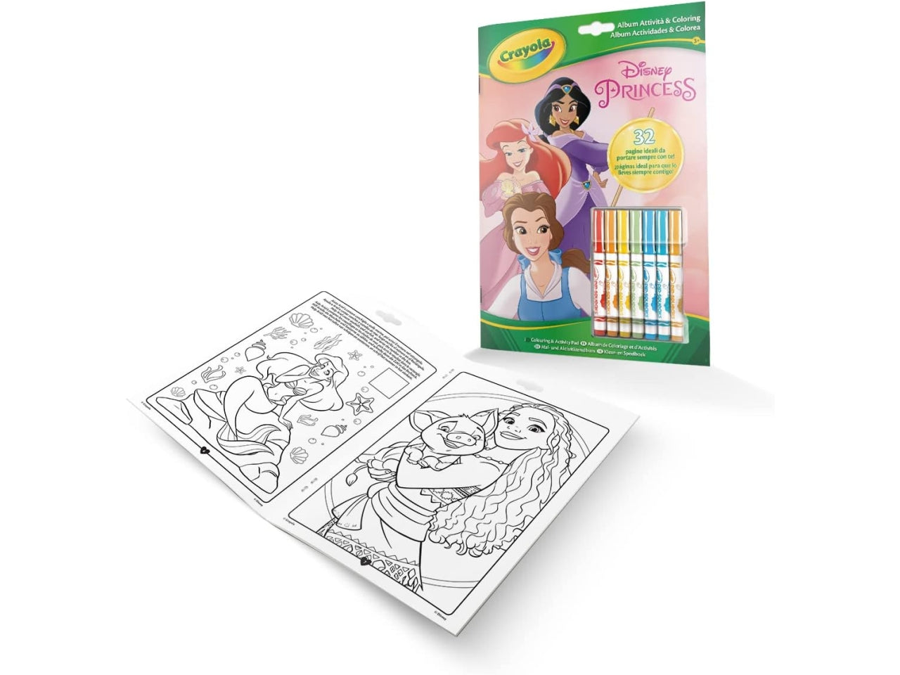 Libro princess coloring