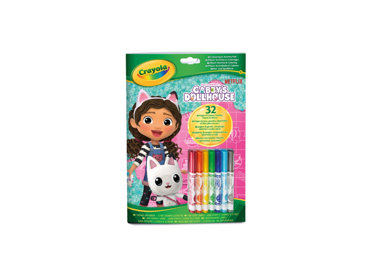 Album attivita coloring gabby doll's house