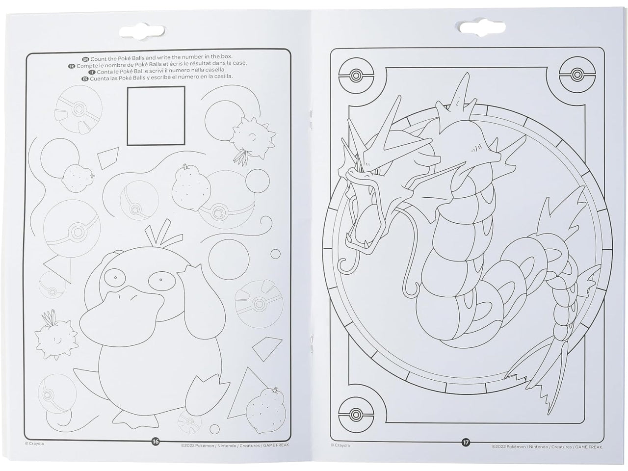 Album attivita coloring pokemon