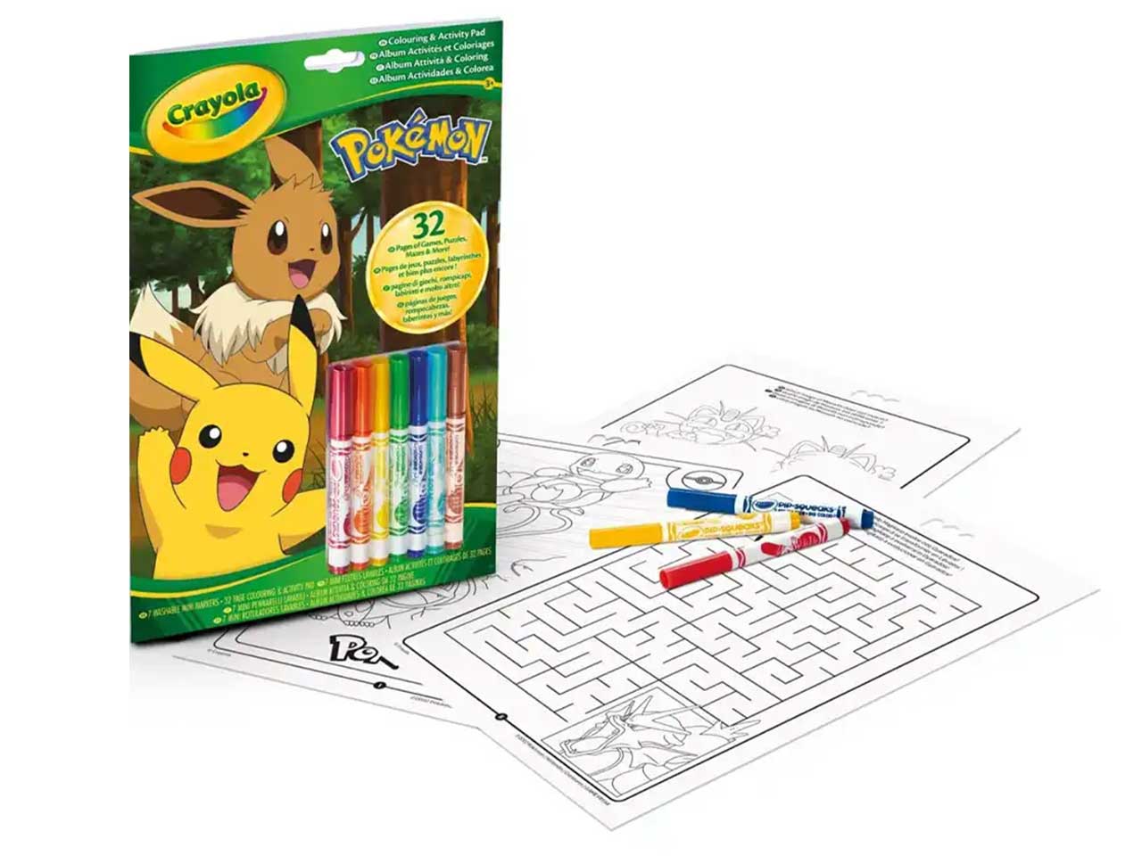 Album attivita coloring pokemon