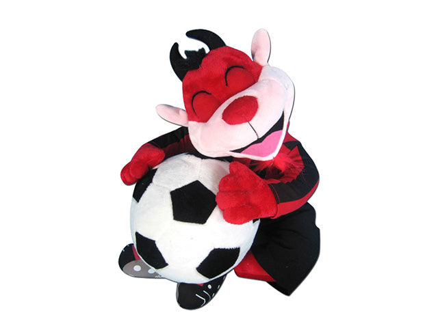 Peluche rosso/nero 033284 $