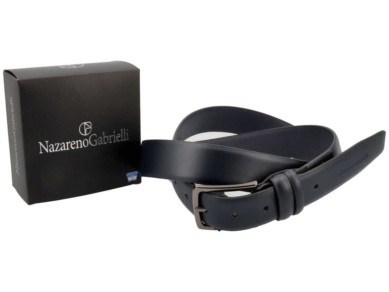 Cintura uomo nazareno gabrielli blu