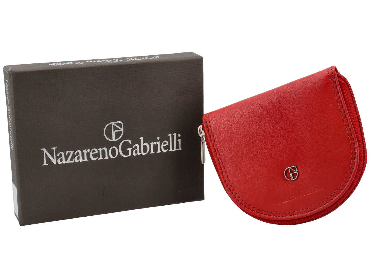 Portafoglio uomo nazareno gabrielli rubino