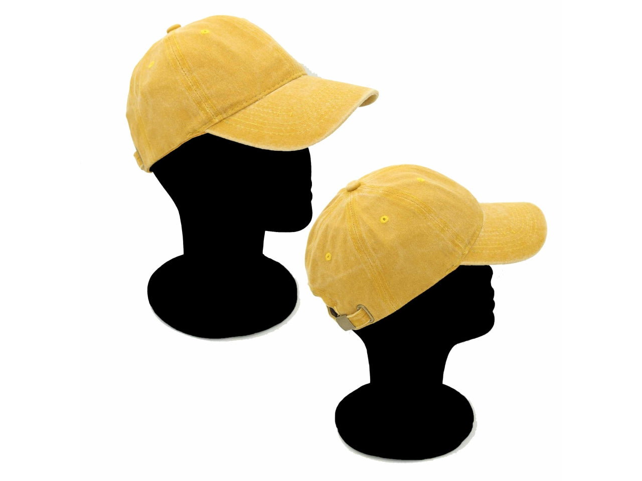 Cappello con visiera giallo slavato unisex in cotone - Missander