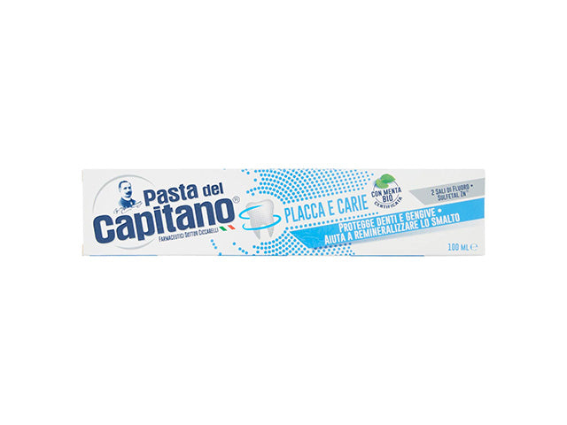 Dentifricio Pasta del capitano 100ml placche e carie