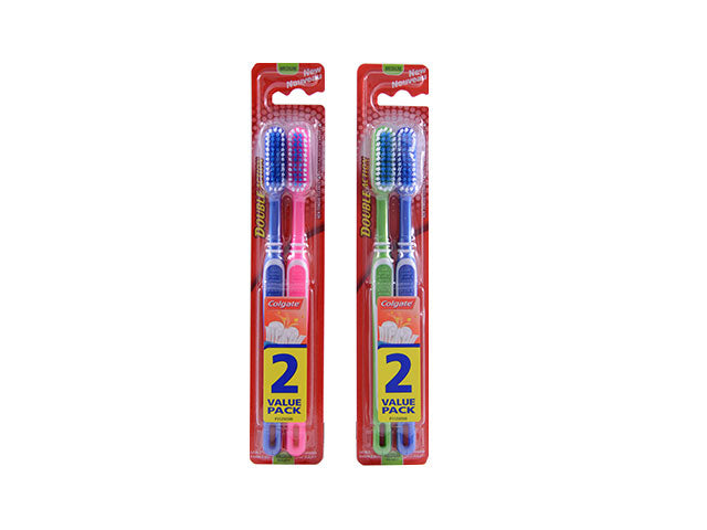 Colgate spazzolino double action $