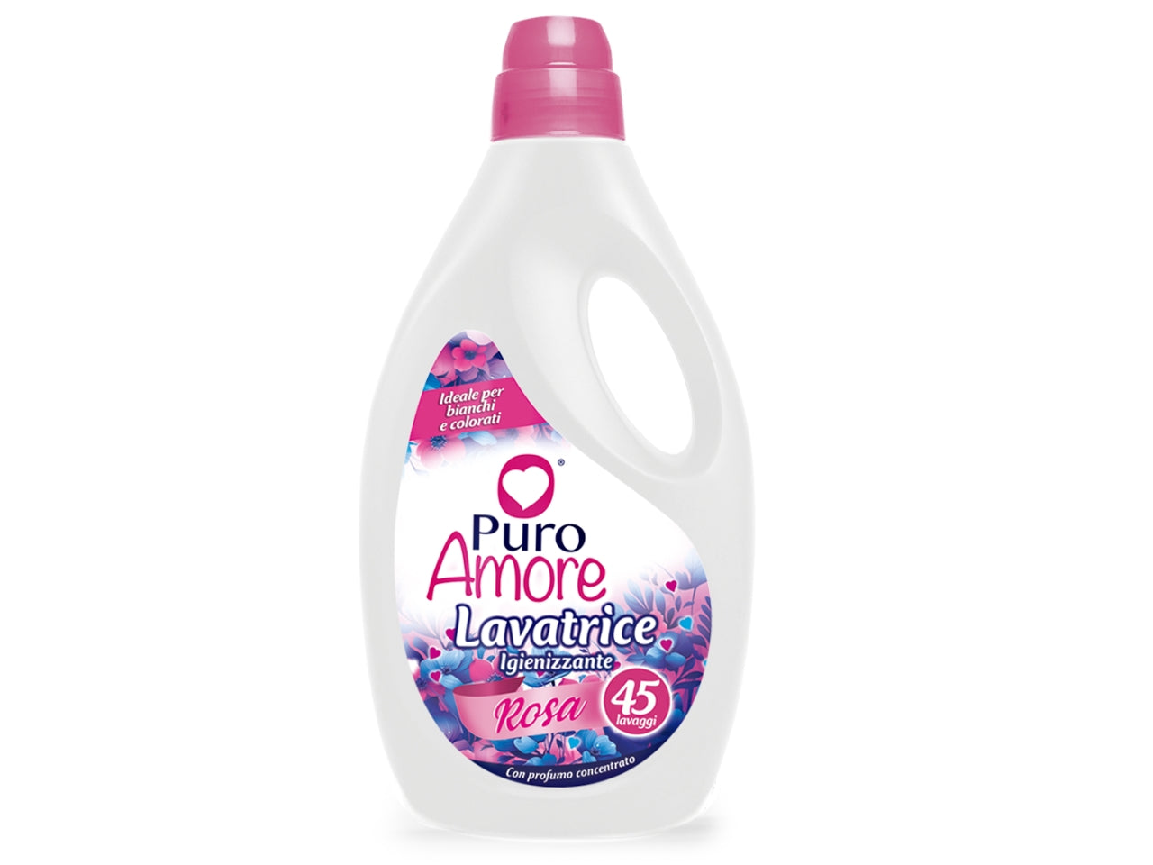Puro Amore lavatrice 45lavaggi 2lt rosa $