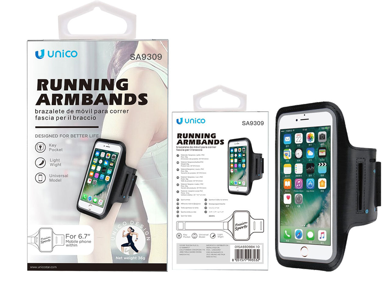 6.7 Fascia da braccio sportiva