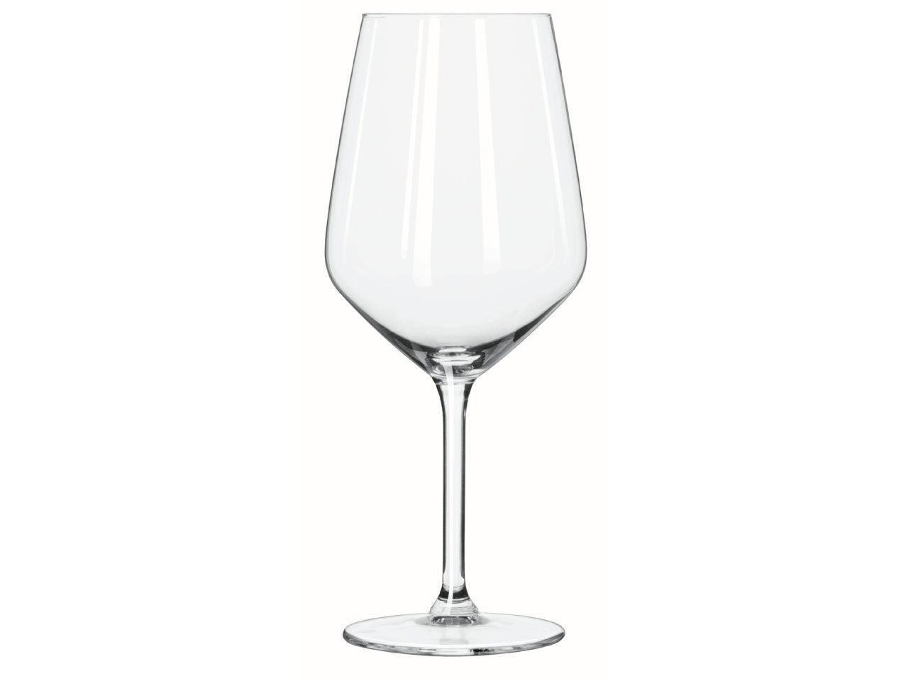 Set 6 calici vino in vetro 520 cc trasparente stile contemporaneo - Casa Collection