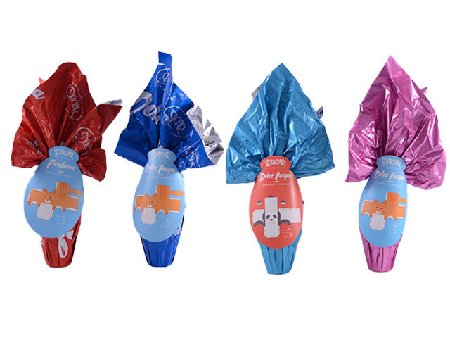 Uovo di cioccolato fondente Dulciar fazzoletto 240gr