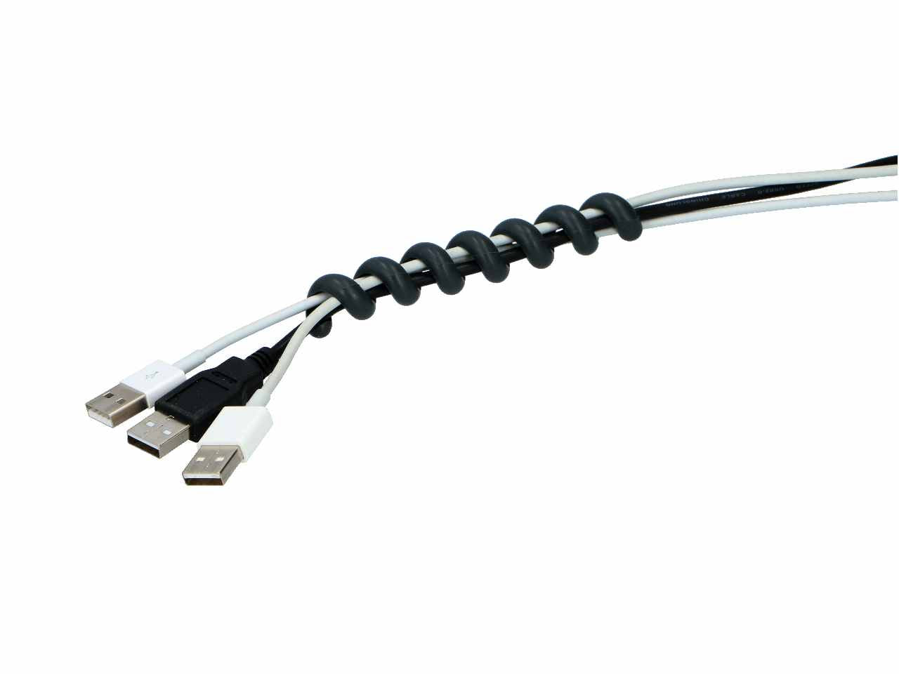 Grundig avvolgicavi 4 pezzi 10,3x1,2x1,2cm $