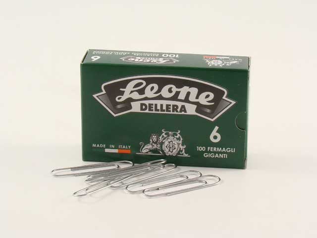 Fermagli leone zincati n.6 100 pezzi