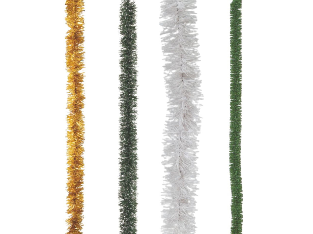 Filo decorativo 200cm diametro 4cm bianco