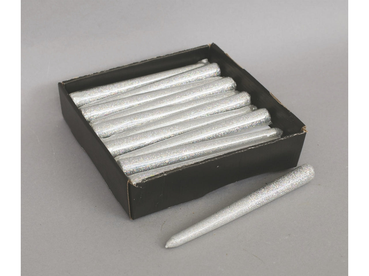 Candela 20cm argento