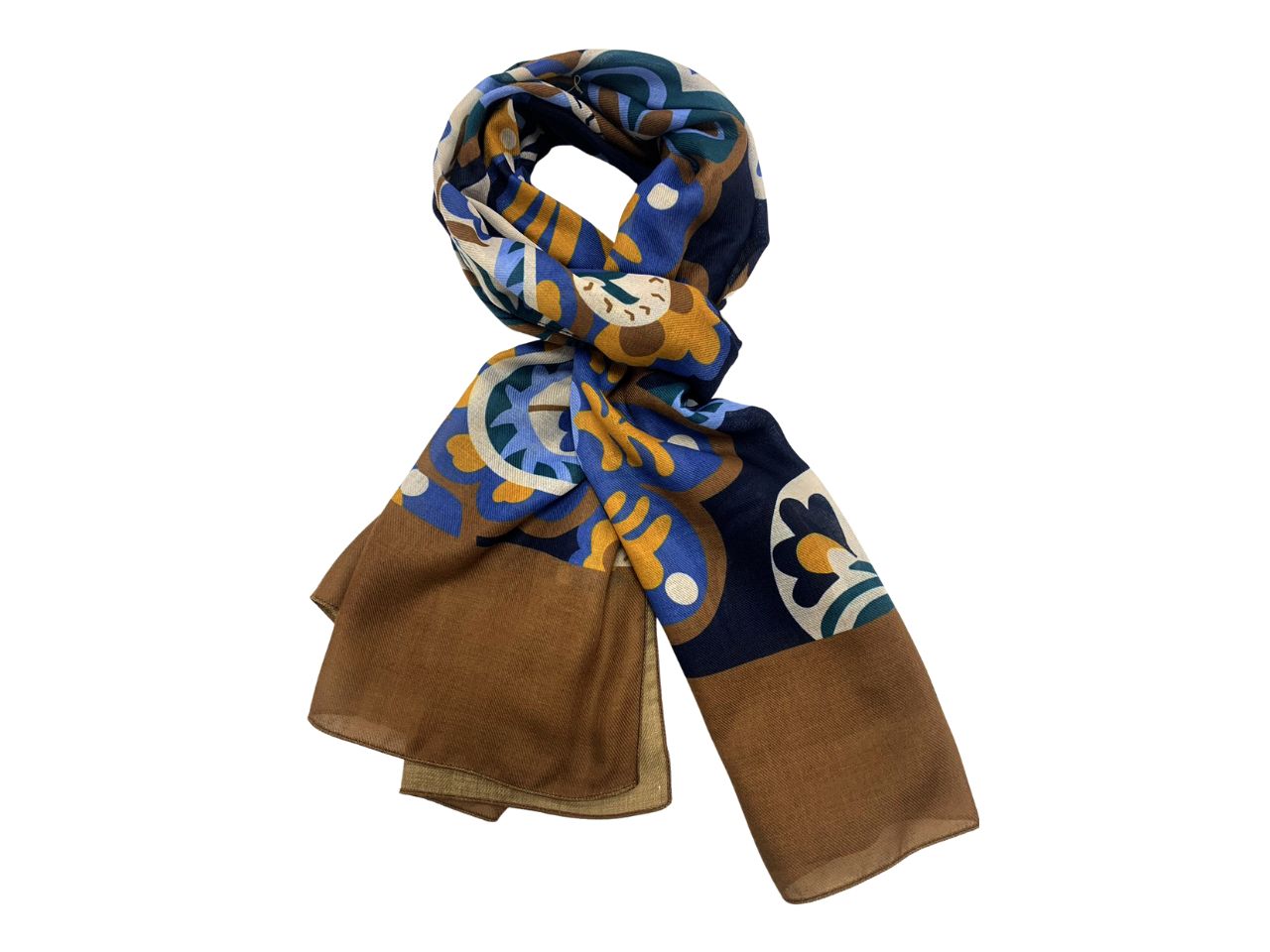 Sciarpa stampata 90x180cm