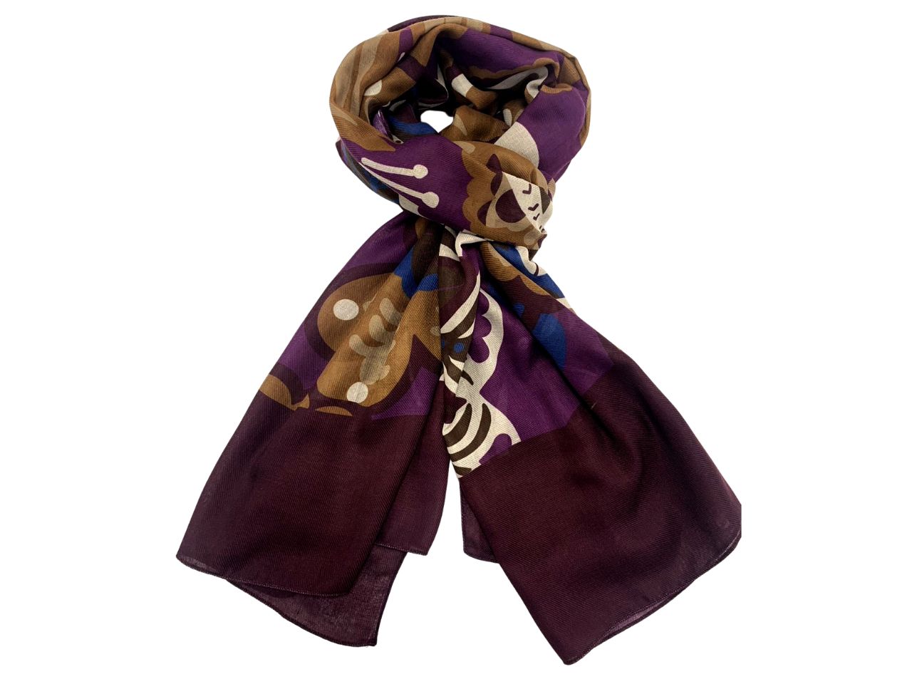 Sciarpa stampata 90x180cm