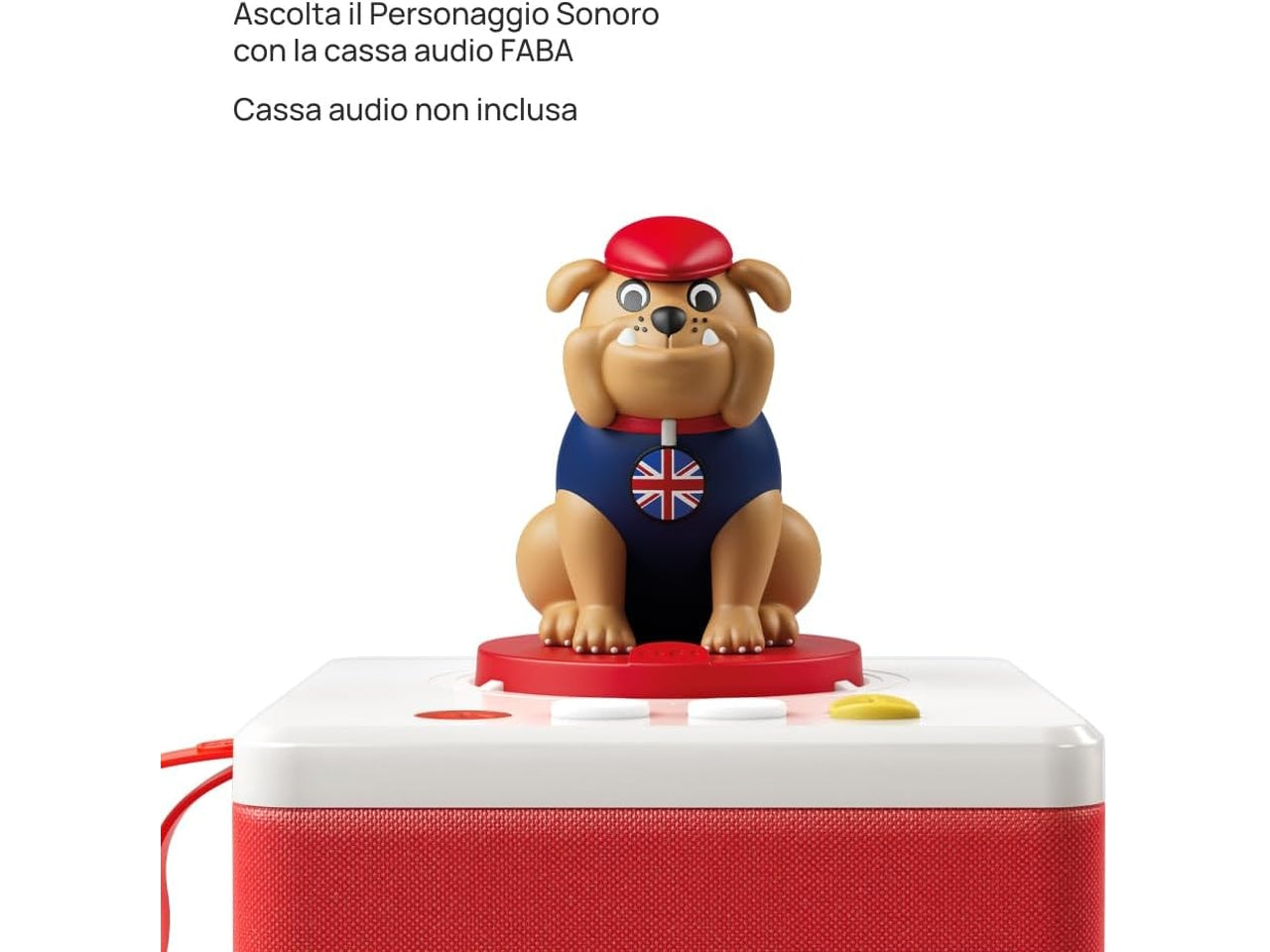 Personaggio Sonoro â Happy English â Musiche, canzoni e suoni â Giocattolo con Contenuto Educativo, Versione Italiana, Bambini e bambine di tutte le età | FABA