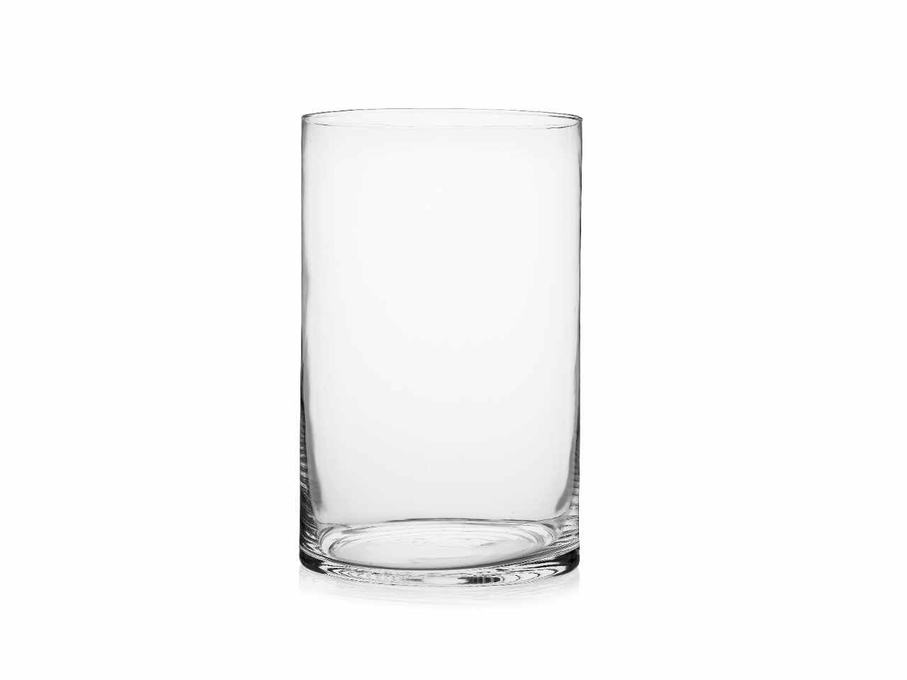 L.vetro vaso cilindro h40cmxd25cm