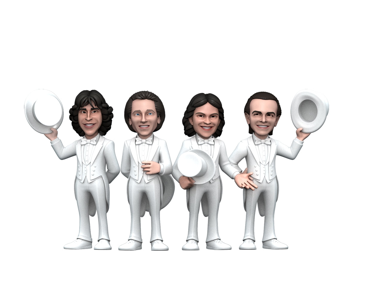 Minix Cofanetto 4 Personaggi 7cm - Set da Collezione, Multicolor, Età 17+, Gamevision