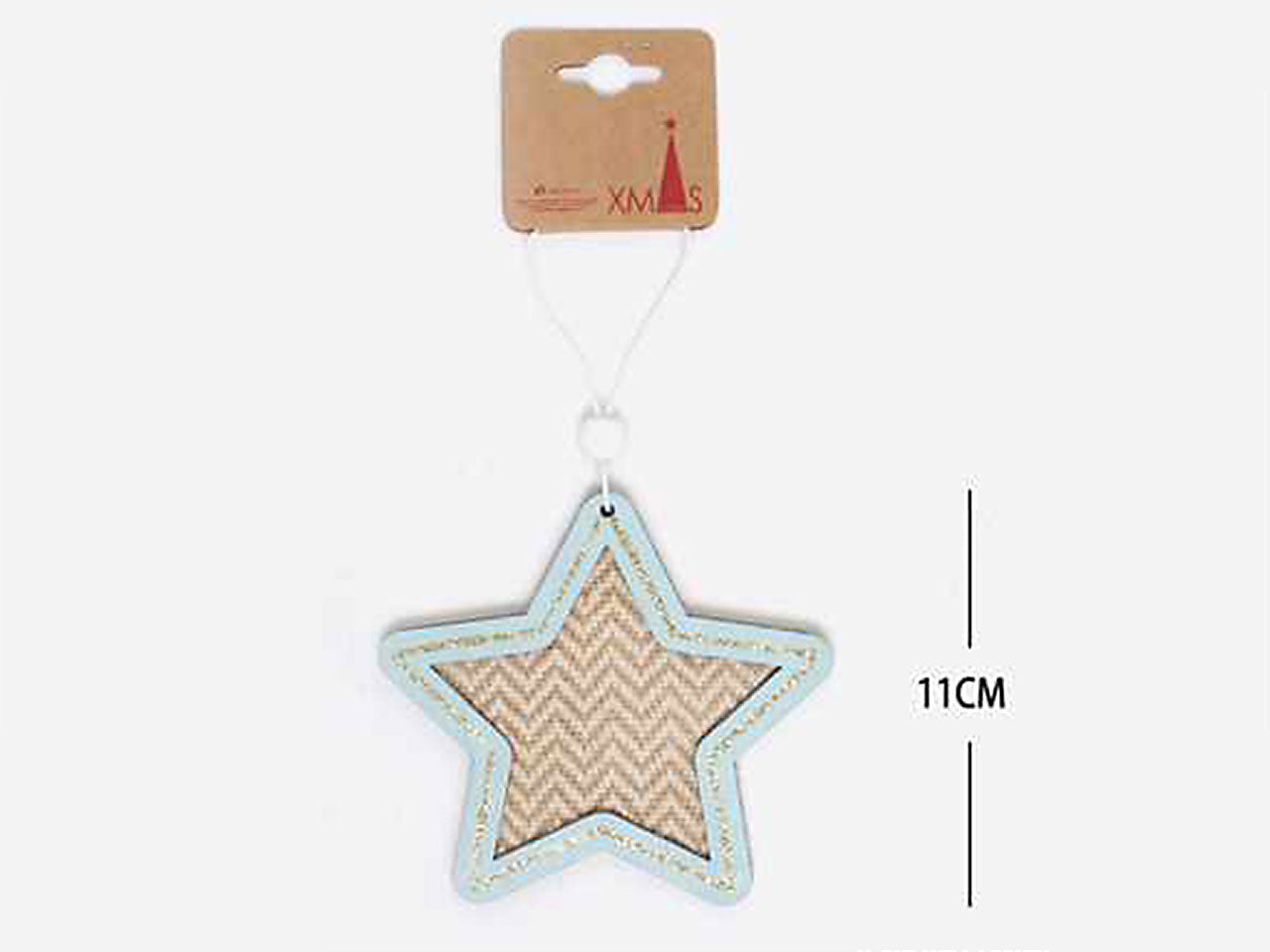 Stella pendente decorativo 11cm