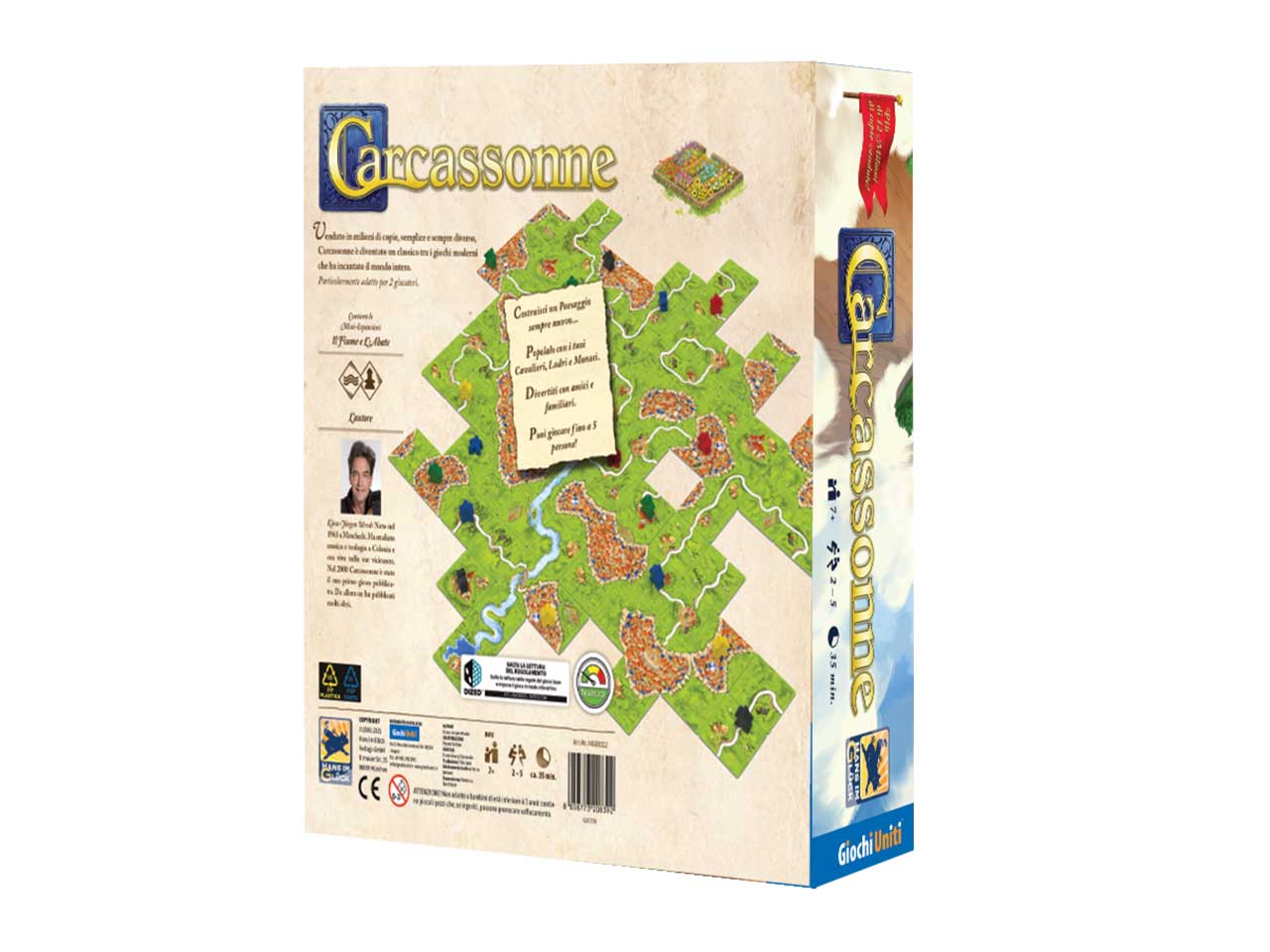 Gioco Carcassonne base nuova ediz