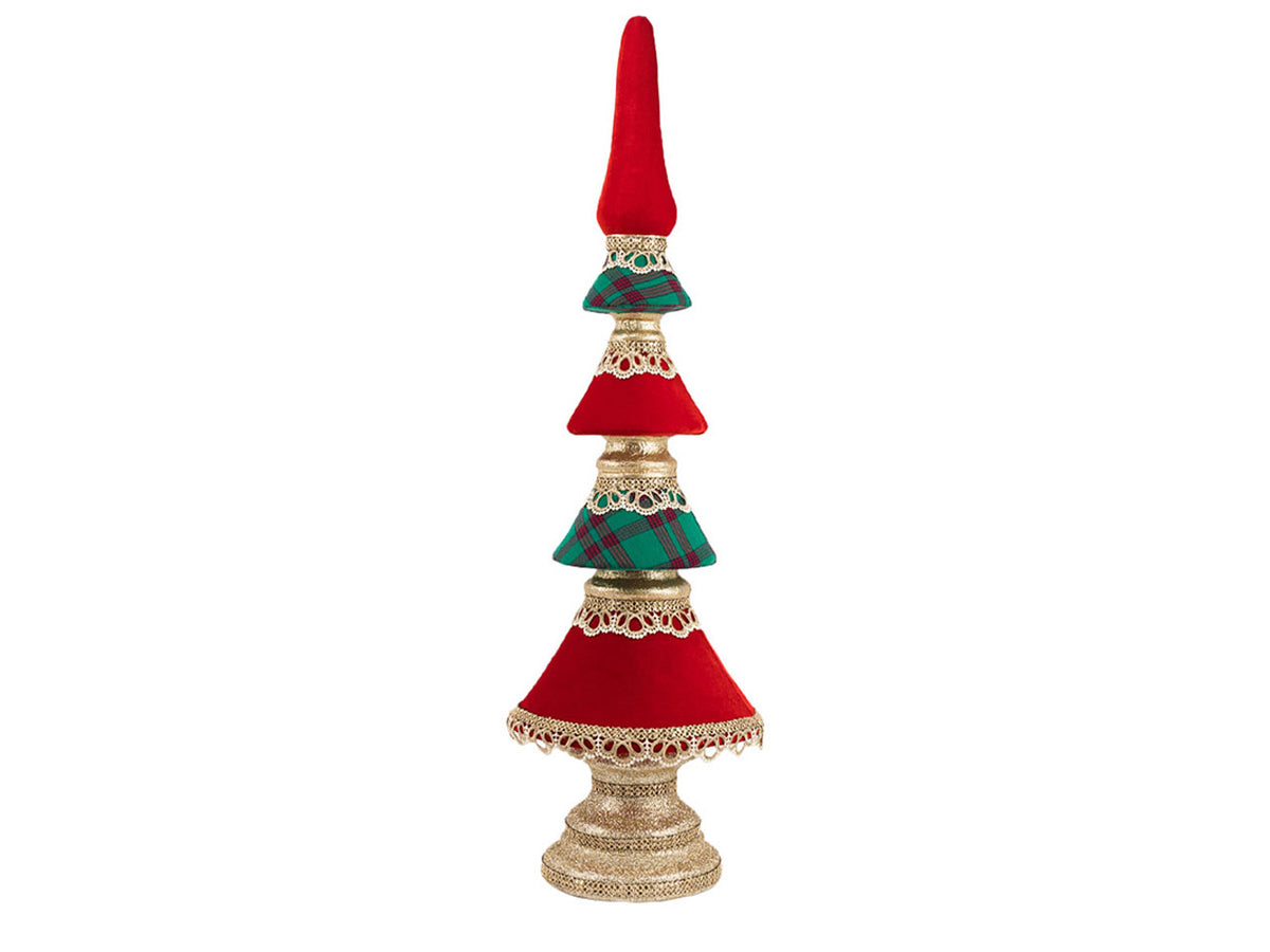 Albero di natale misura 28x28x97cm