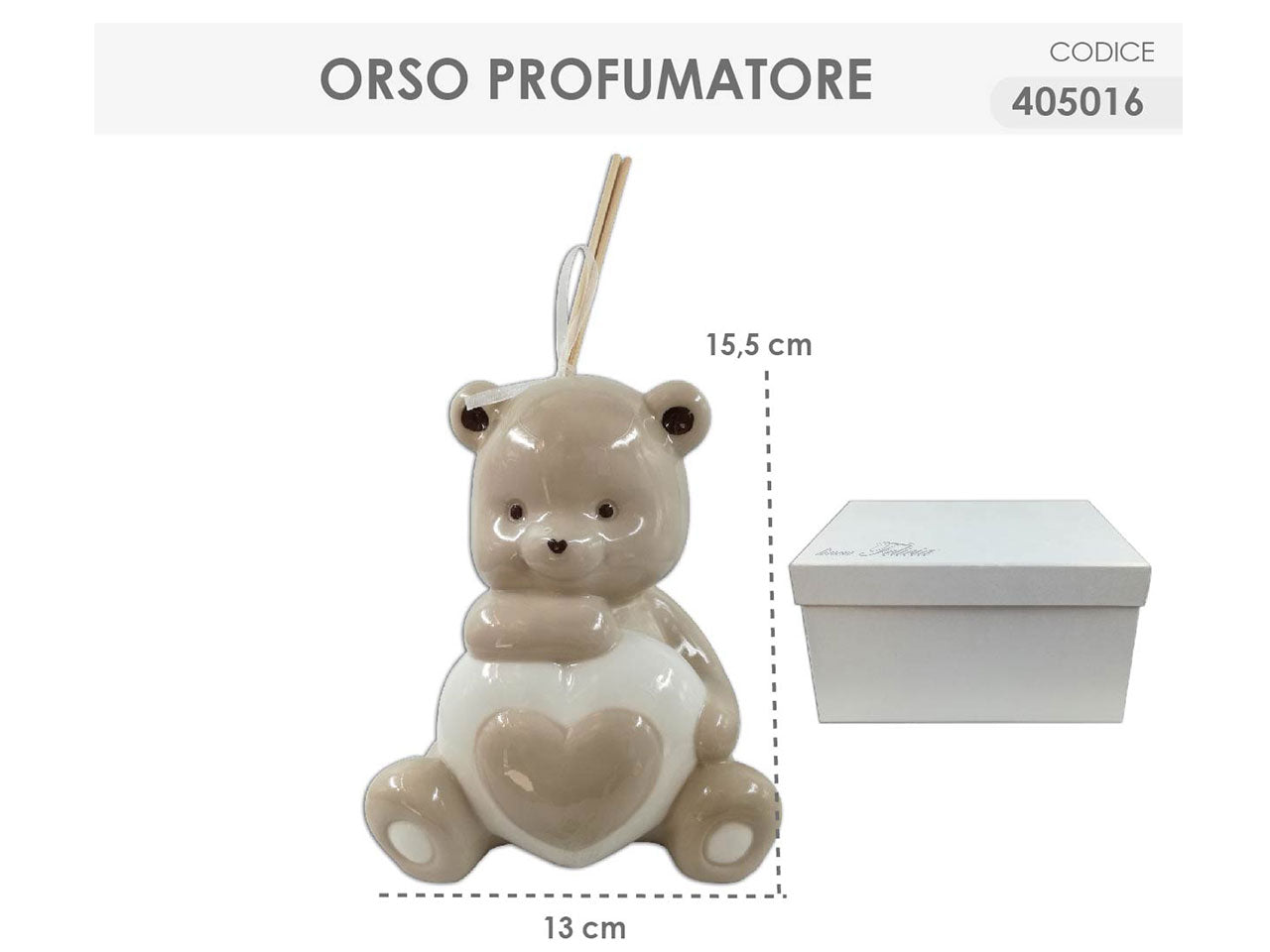 Orso profumatore 16cm