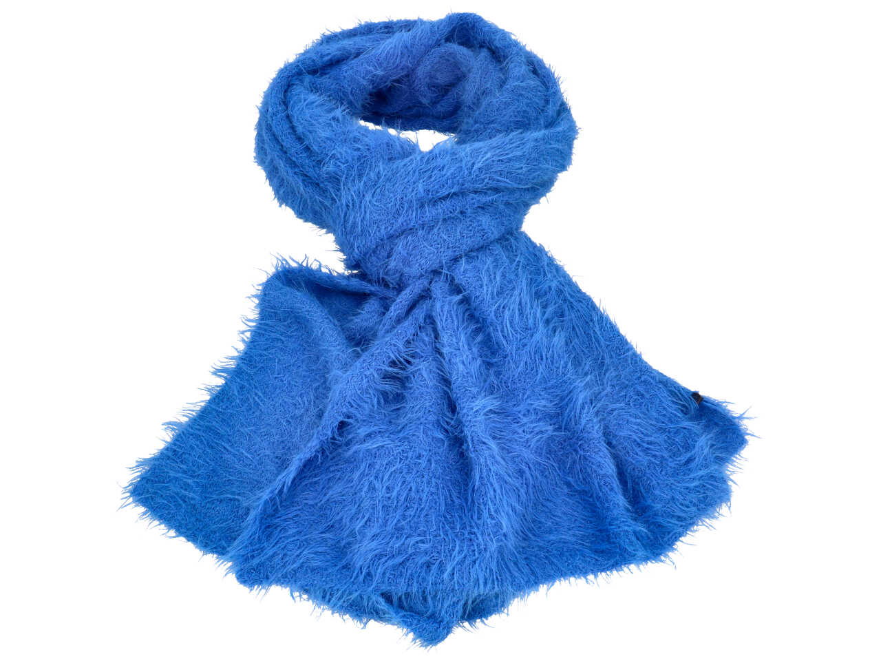 Sciarpa gai mattiolo 100% poliestere colore royal blu con box misura 190x50cm$