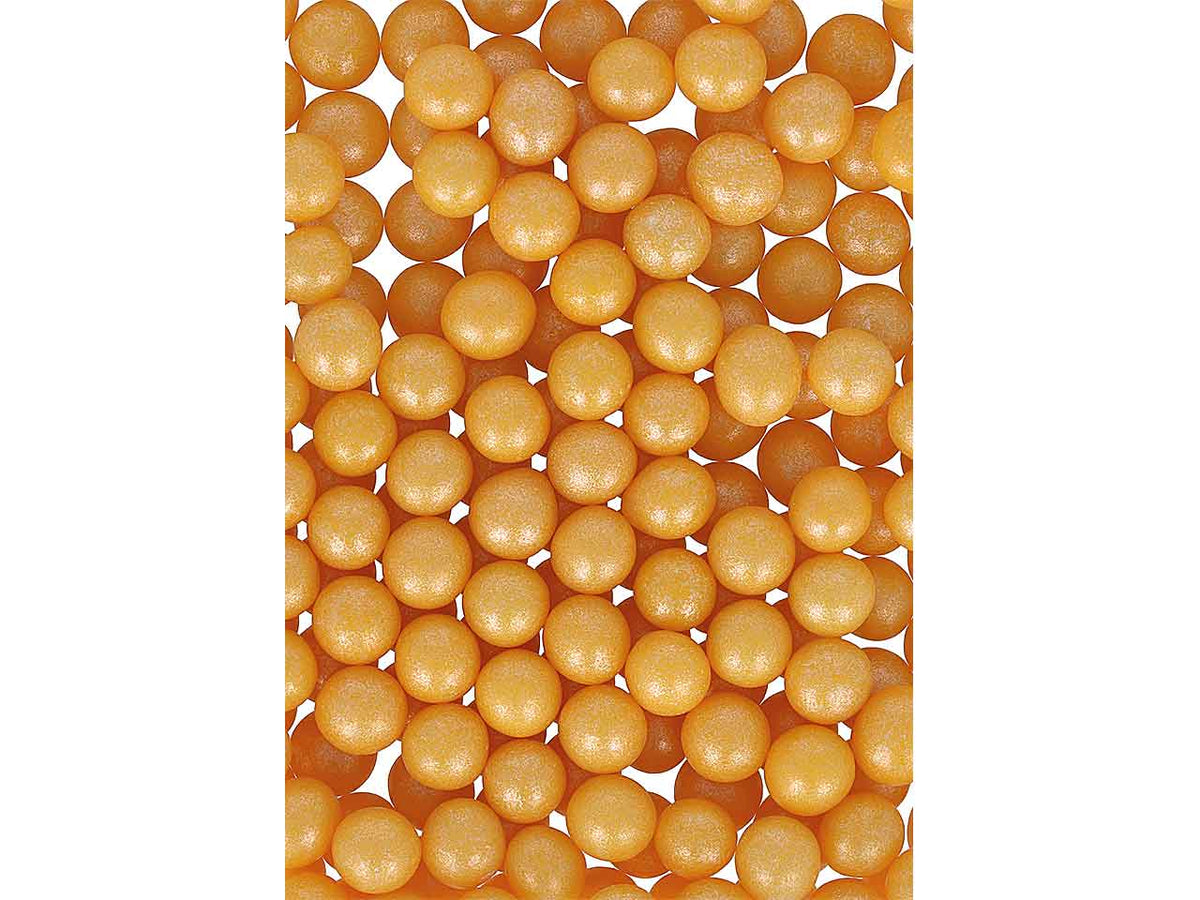 Perle di zucchero arancio 60gr