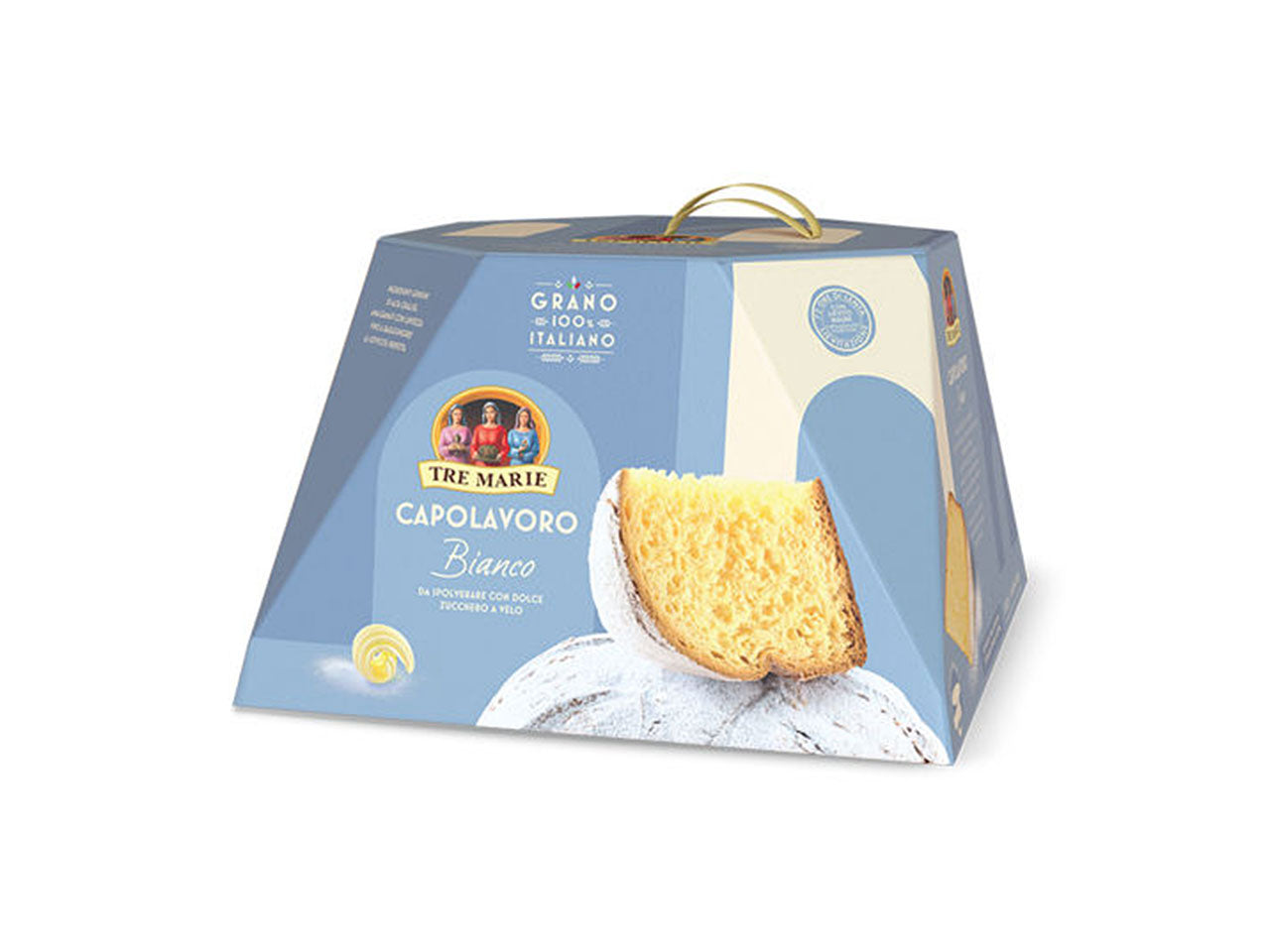 Tre marie il panettone capolavoro bianco da 800gr $
