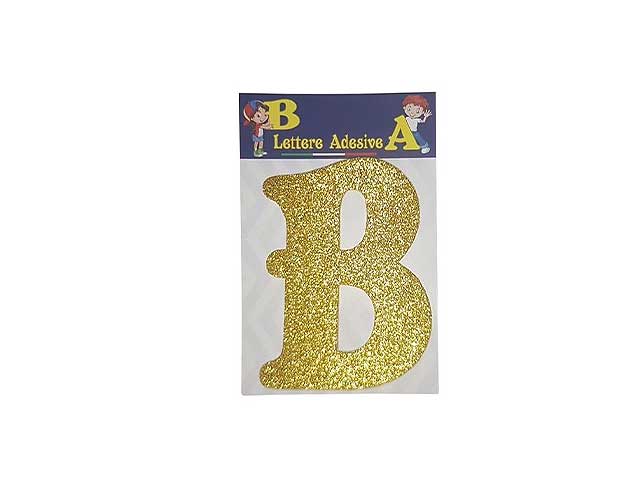 Lettera oro b 12cm