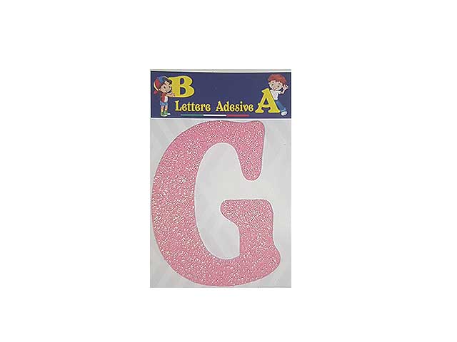 Lettera rosa g 12cm