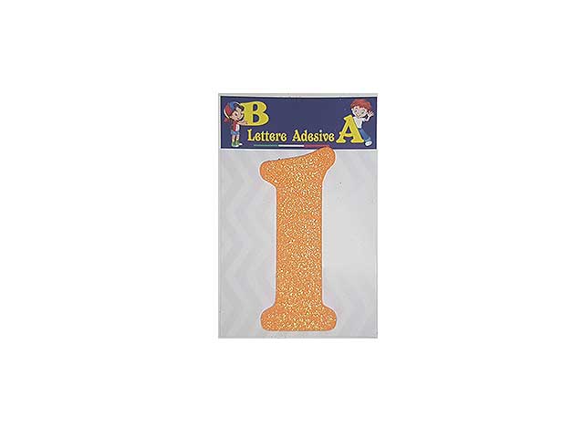 Lettera arancio i 12cm