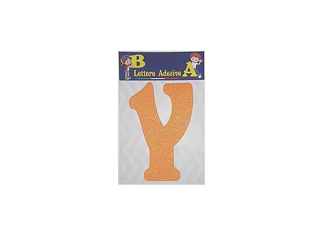 Lettera arancio y 12cm